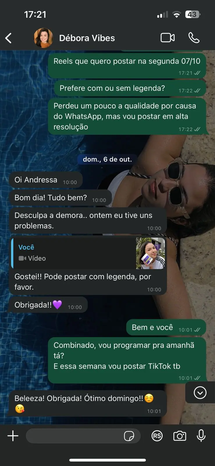Feedbacks de marcas e clientes — registro 10
